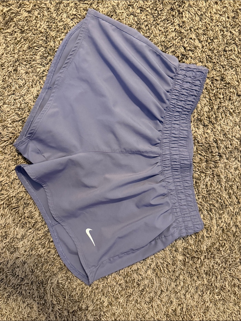 LIKE NEW! Nike Lavender Athletic Shorts with Elastic Waistband